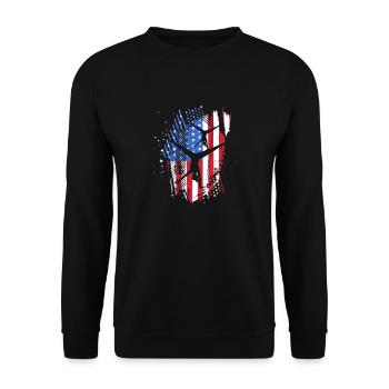 gymnast - Unisex Sweatshirt - black - Front - Alina (178cm) & Michal (187cm)