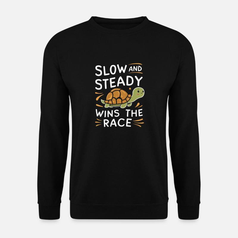 Turtle Sea Turtle Turtle Animal - Unisex Sweatshirt - black