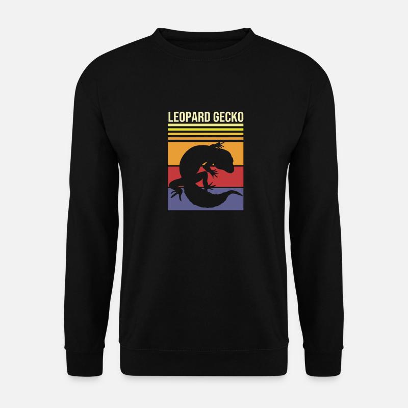 Leopard Gecko - Unisex Sweatshirt - black