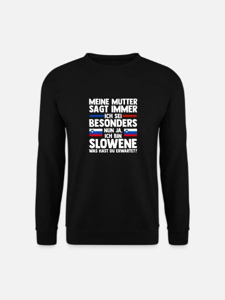 Slovenians Slovenia - Unisex Sweatshirt - black
