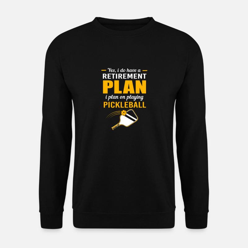 Pickleball - Unisex Pullover - Schwarz