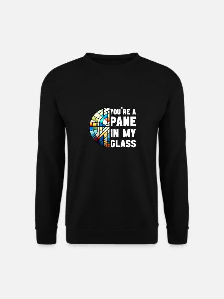 Vitrail artiste Vitrail Art - Sweat-shirt Unisexe - noir