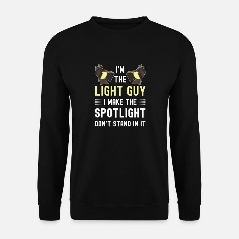 Funny Lighting Technician - Unisex Sweatshirt - black