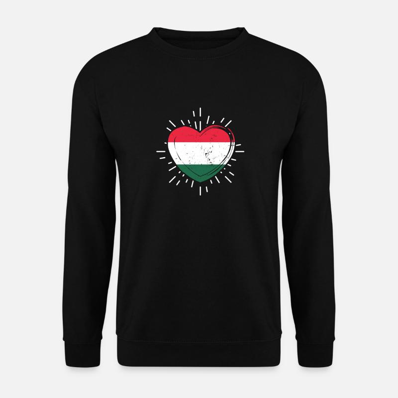 Ungar Ungarisch Ungarn - Unisex Pullover - Schwarz