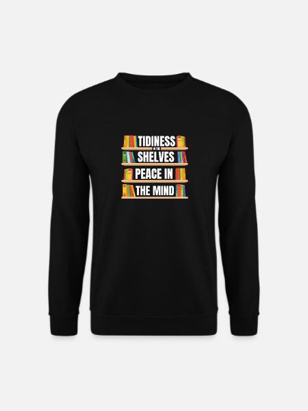 Library Assistant Librarian - Unisex Sweatshirt - black