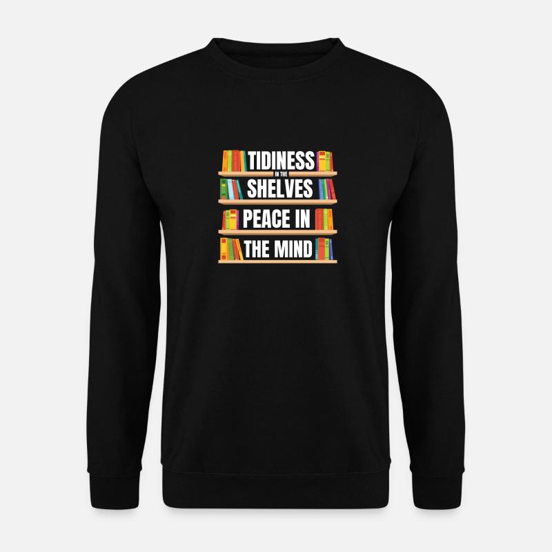 Library Assistant Librarian - Unisex Sweatshirt - black