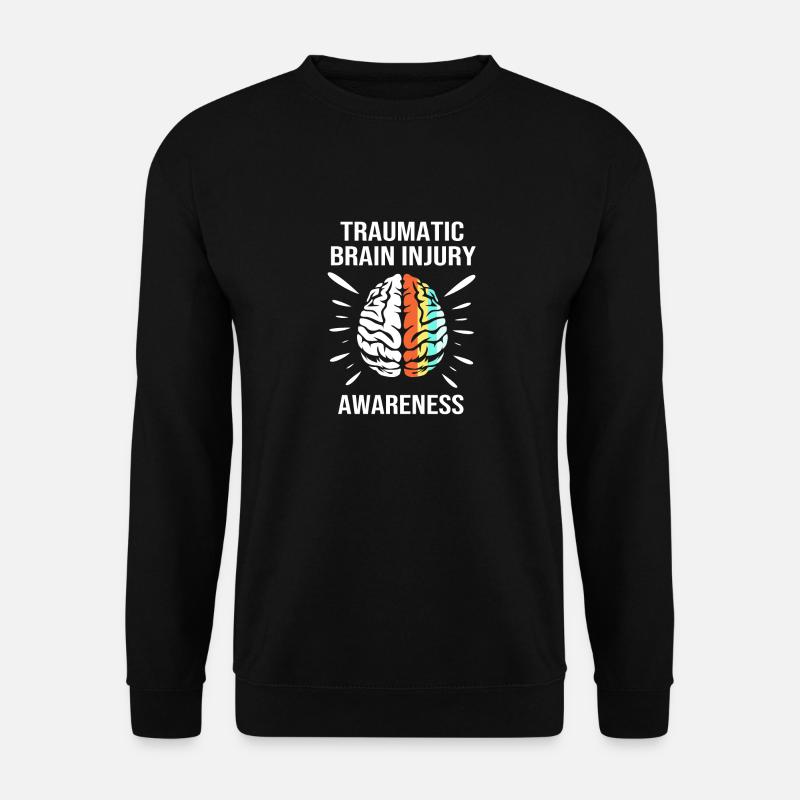 Traumatic brain injury - Unisex Sweatshirt - black