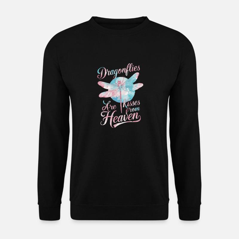 Libellule Libellules Insectes Nature - Sweat-shirt Unisexe - noir