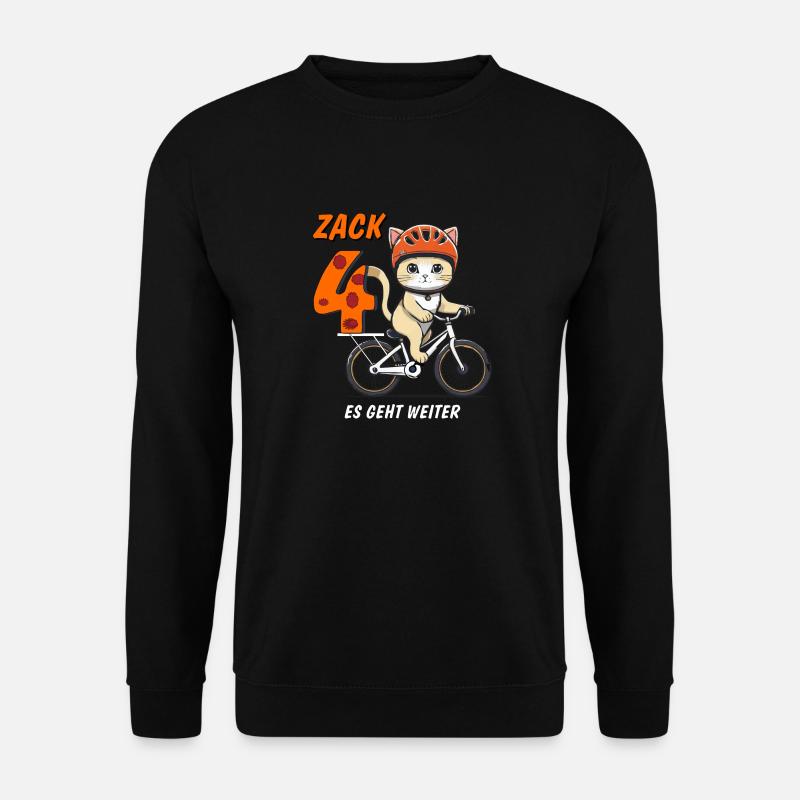 CAT BICYCLE ZACK FOUR - Unisex Sweatshirt - black