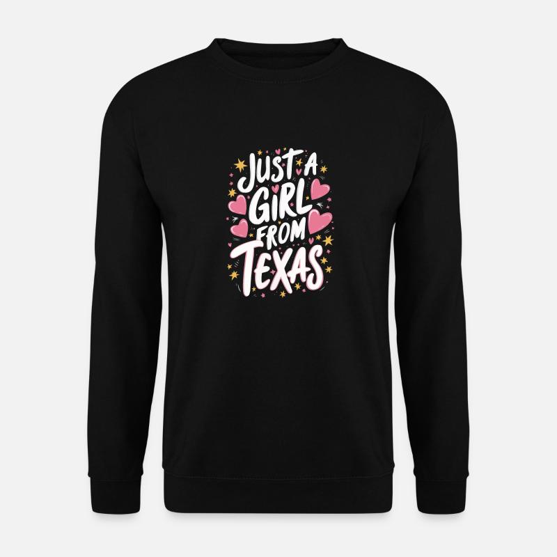 État du Texas Texans Texas - Sweat-shirt Unisexe - noir