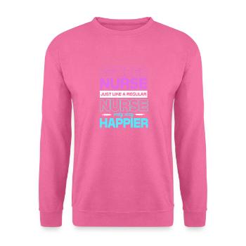 Krankenschwester Rente - Unisex Pullover - Pink - Vorne