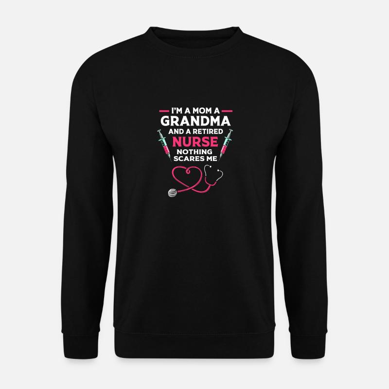 Nurse Pension - Unisex Sweatshirt - black