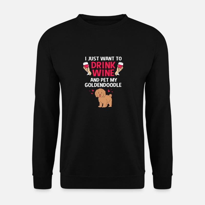 Goldendoodle - Unisex Sweatshirt - black