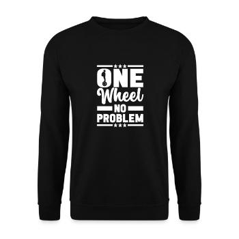 EUC Monoroue - Sweat-shirt Unisexe - noir - Devant - Alina (178cm) & Michal (187cm)