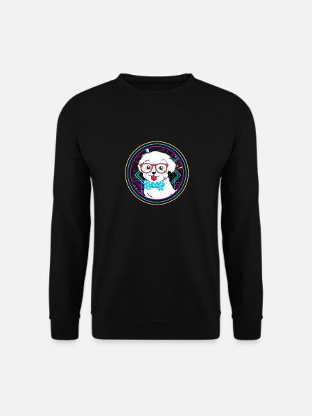 Maltese Dog - Unisex Sweatshirt - black