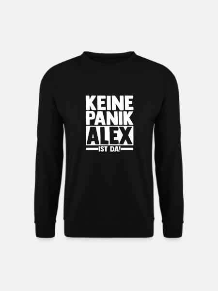 Alexander Alexandra Alexa Alex - Unisex Pullover - Schwarz