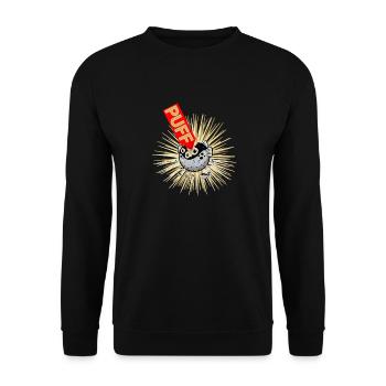 Brothel - Unisex Sweatshirt - black - Front - Alina (178cm) & Michal (187cm)