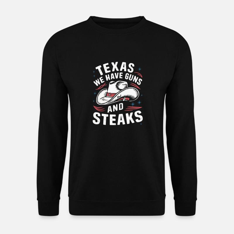 Texas State Texans Texas - Unisex Sweatshirt - black