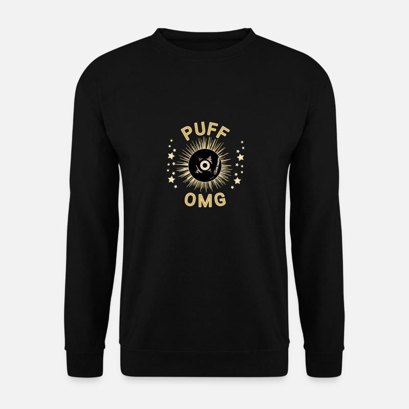 Puff music rapper - Unisex Sweatshirt - black