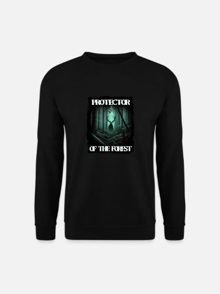 Leshy - slawischer Beschützer des Waldes - Unisex Pullover - Schwarz