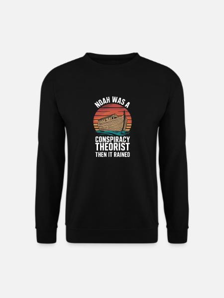 Verschwörungstheoretiker Verschwörungstheorie - Unisex Pullover - Schwarz