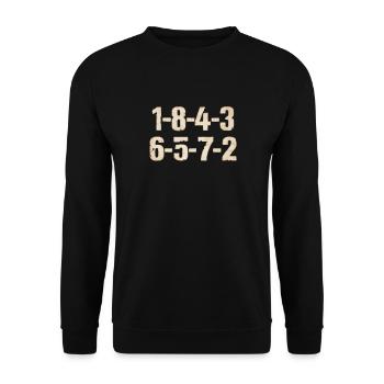 Mechanic Mechanic Workshop - Unisex Sweatshirt - black - Front - Alina (178cm) & Michal (187cm)