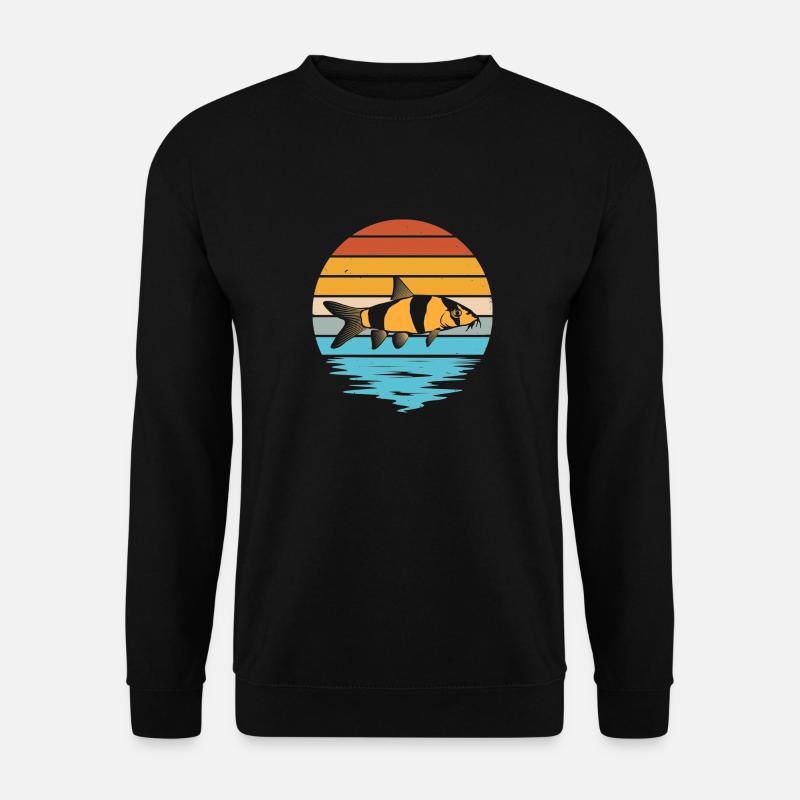 Aquarium Fish keeper Clown Design - Unisex Pullover - Schwarz