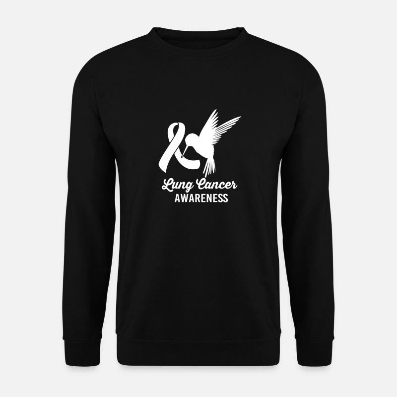 Lungenkrebs - Unisex Pullover - Schwarz