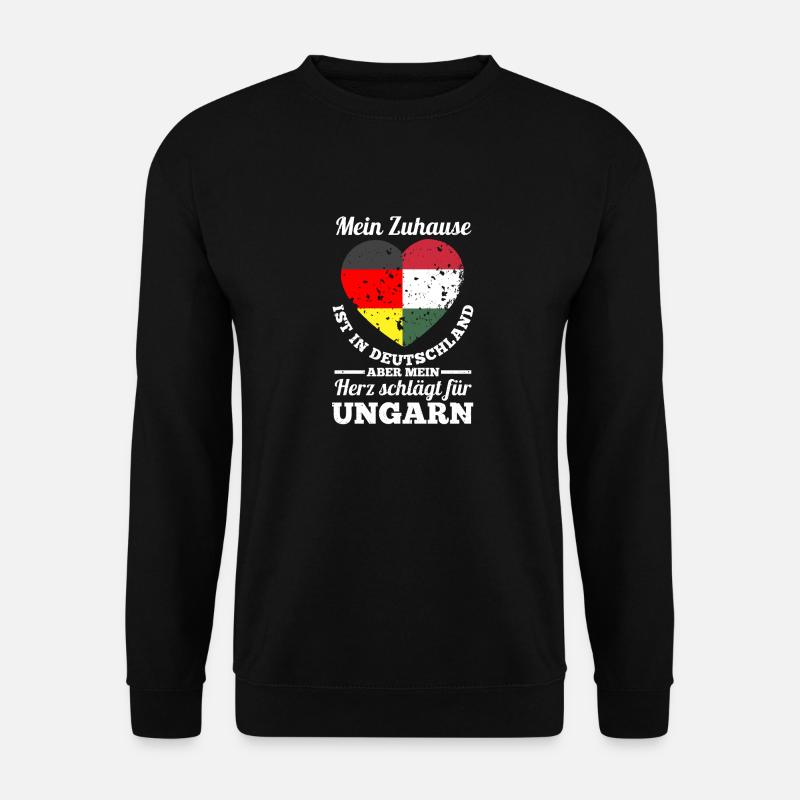 Magyars Germany Hungary - Unisex Sweatshirt - black