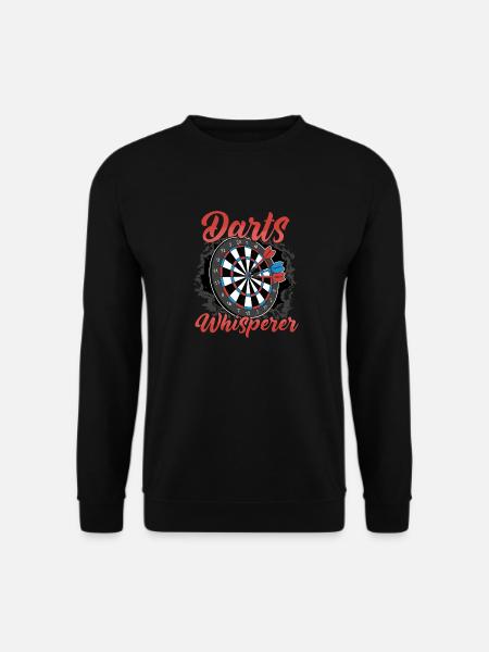 Fléchettes chuchotant lanceur de fléchettes cible - Sweat-shirt Unisexe - noir