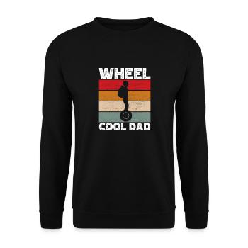 EUC Monowheel - Unisex Sweatshirt - black - Front - Alina (178cm) & Michal (187cm)