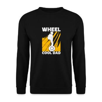 EUC Monowheel - Unisex Sweatshirt - black - Front - Alina (178cm) & Michal (187cm)
