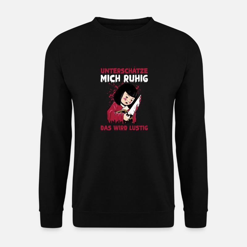 Sous-estimez-moi, ça va être drôle - Sweat-shirt Unisexe - noir
