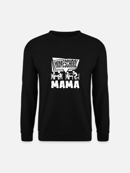 Homeschool Homeschool Mama - Unisex Sweatshirt - black