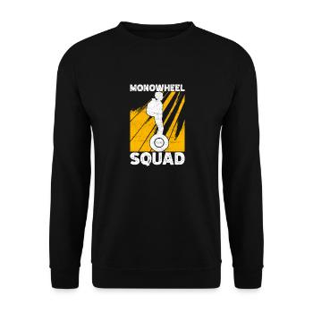 EUC Monowheel - Unisex Sweatshirt - black - Front - Alina (178cm) & Michal (187cm)