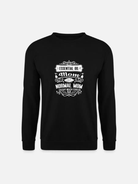 Essential Oil Essential Oil Mom - Unisex Sweatshirt - black