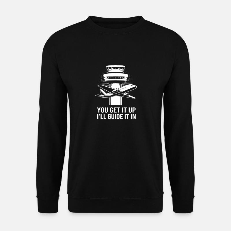 Fluglotse - Unisex Pullover - Schwarz
