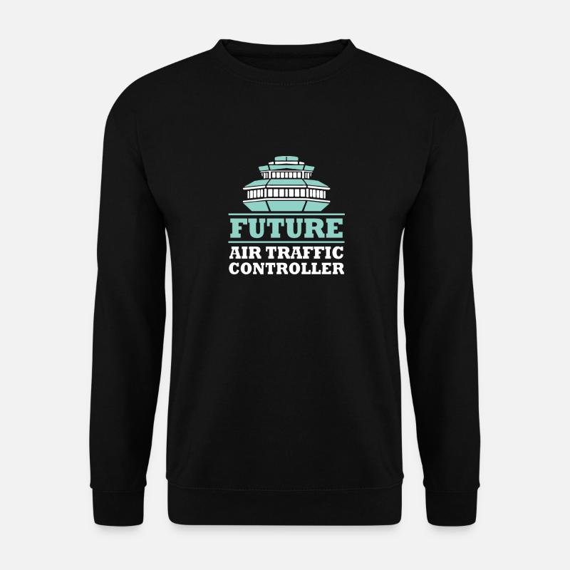 Air traffic controller - Unisex Sweatshirt - black