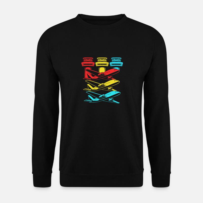 Air traffic controller - Unisex Sweatshirt - black