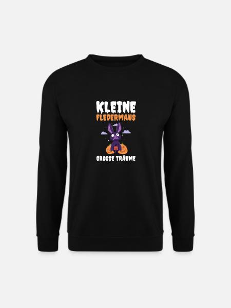 Halloween Costume Pumpkin Bat Halloween - Unisex Sweatshirt - black