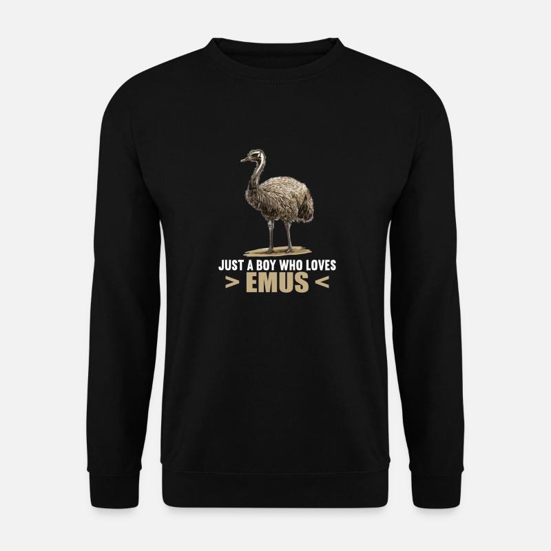 Emus Emu - Sweat-shirt Unisexe - noir