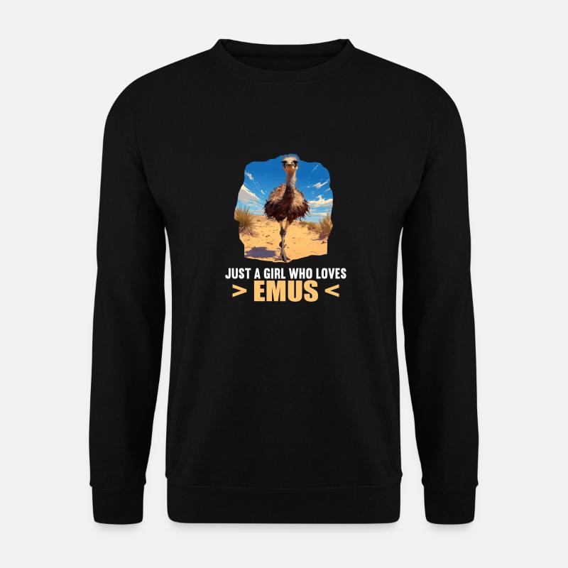 Emus Emu - Unisex Sweatshirt - black