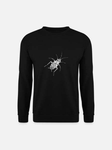 Cockroach Cockroach Floral Pattern - Unisex Sweatshirt - black