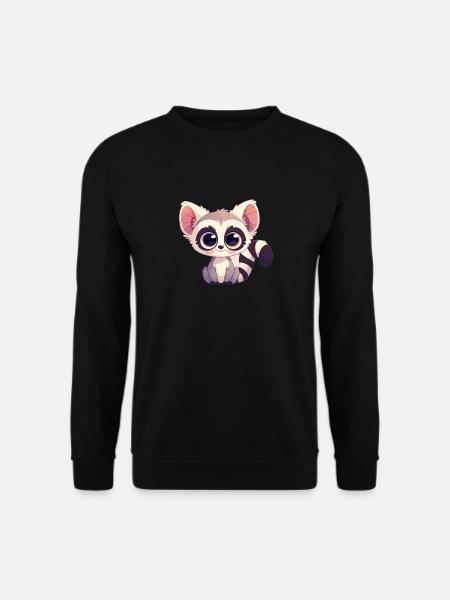 Lemuren Lemurs Lemur - Unisex Sweatshirt - black