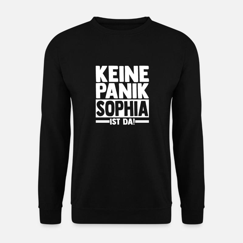 First name Sophia - Unisex Sweatshirt - black