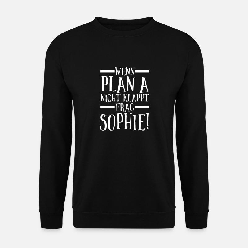 First name Sophie - Unisex Sweatshirt - black