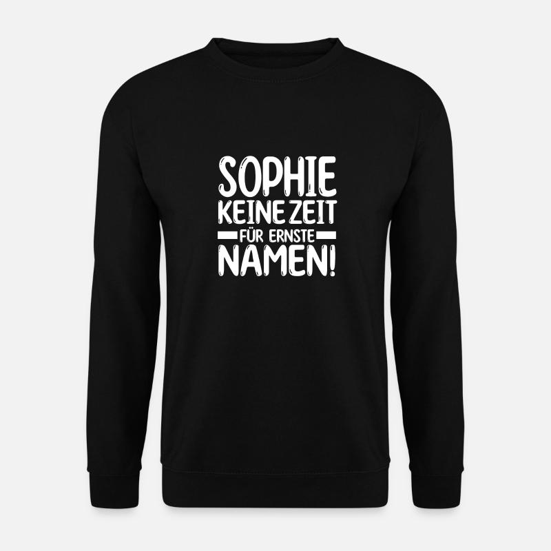 First name Sophie - Unisex Sweatshirt - black