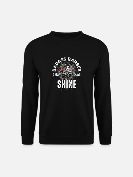 Coiffeur Cutter - Sweat-shirt Unisexe - noir