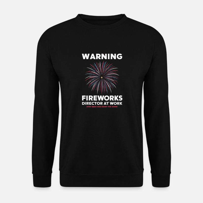 Pyrotechniker Feuerwerk Pyrotechnik - Unisex Pullover - Schwarz