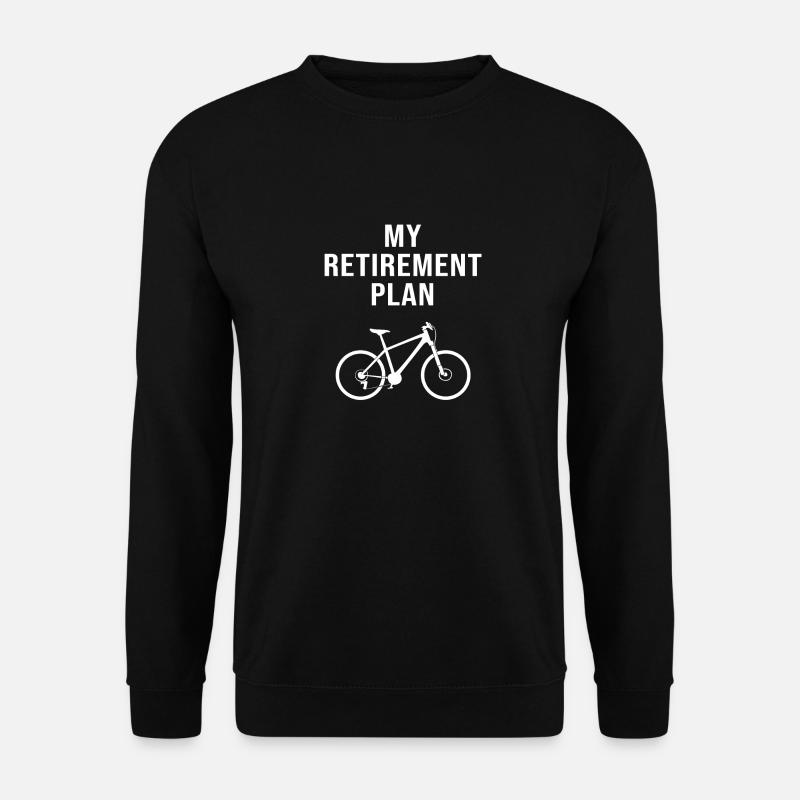 Mountainbike Mountainbiken Mountainbiker - Unisex Pullover - Schwarz